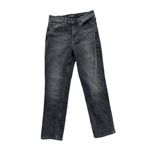 Banana Republic Black High Rise Straight Jeans Women's Size 26